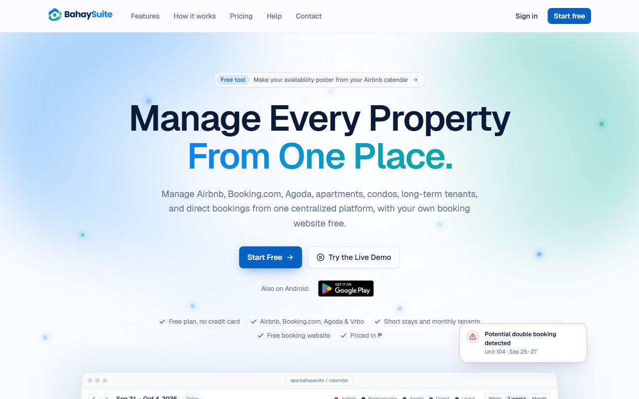 BahaySuite website